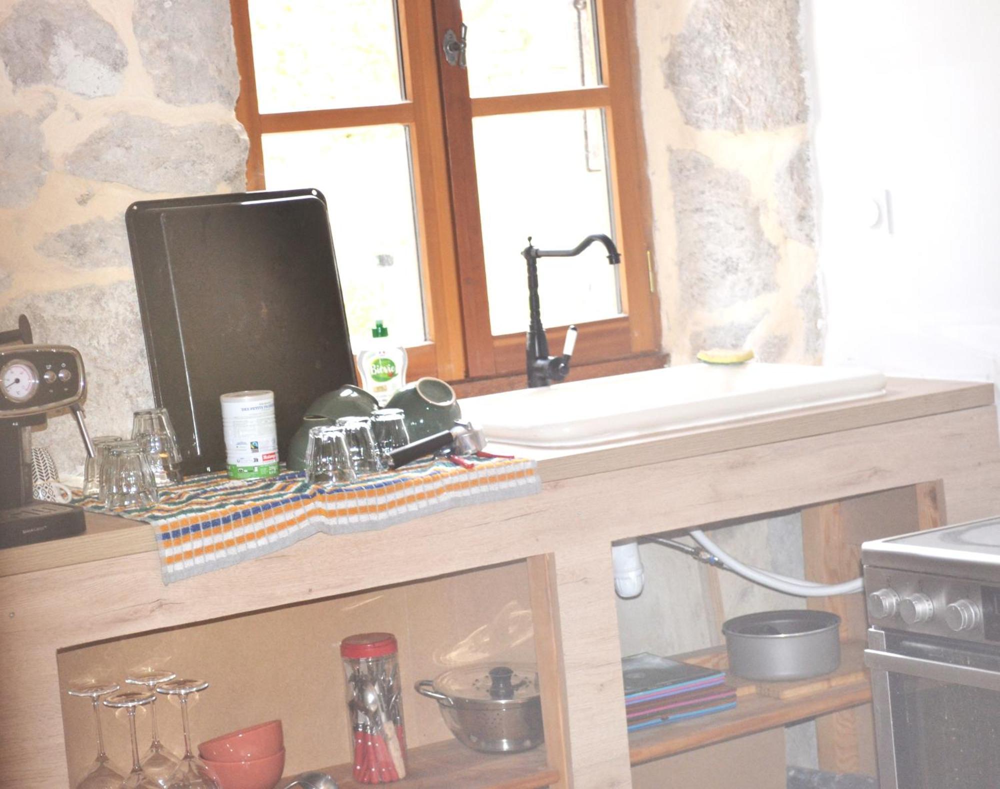Ferienwohnung L'Huile Et L'Eau Antraigues Exterior foto